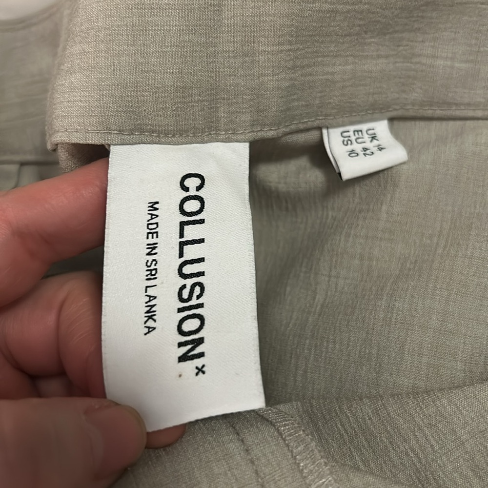 COLLUSION BY ASOS oversized Suit set - Picture 7 of 12